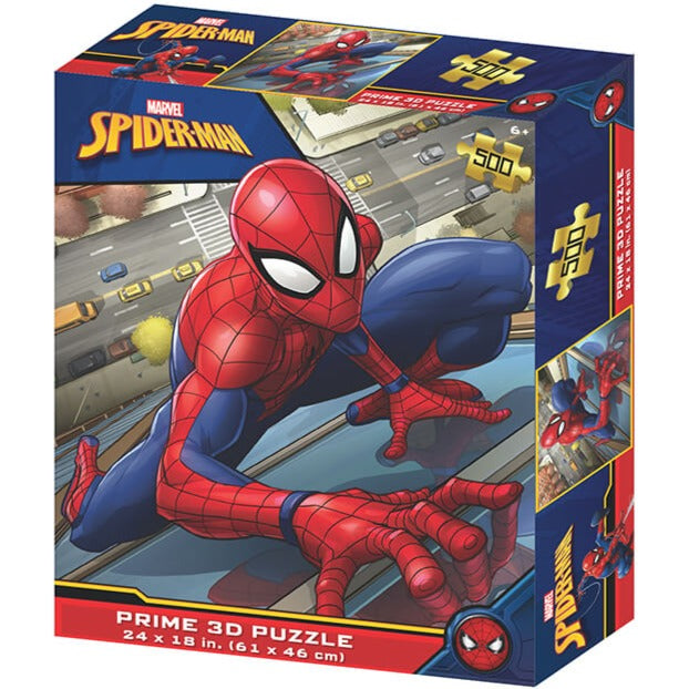 Marvel Spider-Man Climb 500 Pieces 3D Puzzles (61 x 46 cm) Age-6 Years & Above