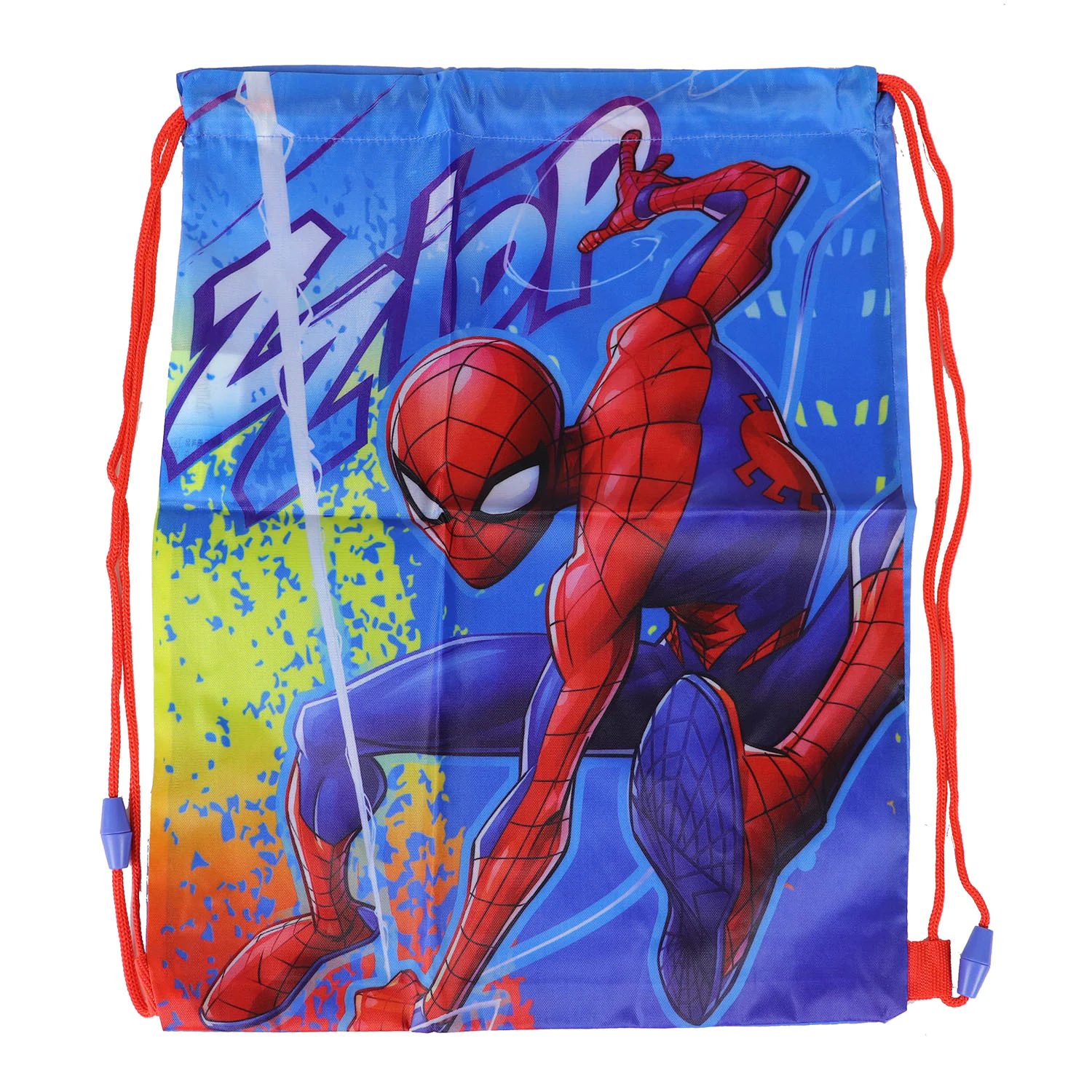 Spiderman drawstring backpack shop