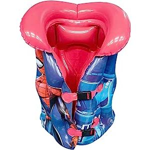 Marvel Spiderman Printed Kids Inflatable Swim Vest. Size:51X46 Cm Multicolorcolor Age 3 Years To 8 Years
