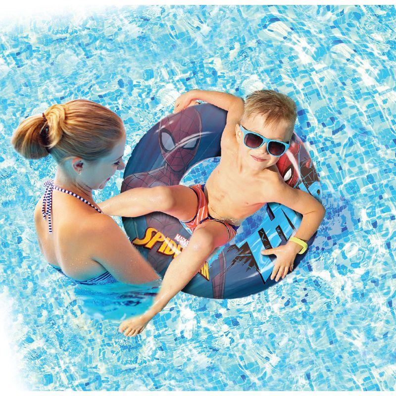 Marvel Swim Ring + Swim Goggle Set - Multicolor Kids