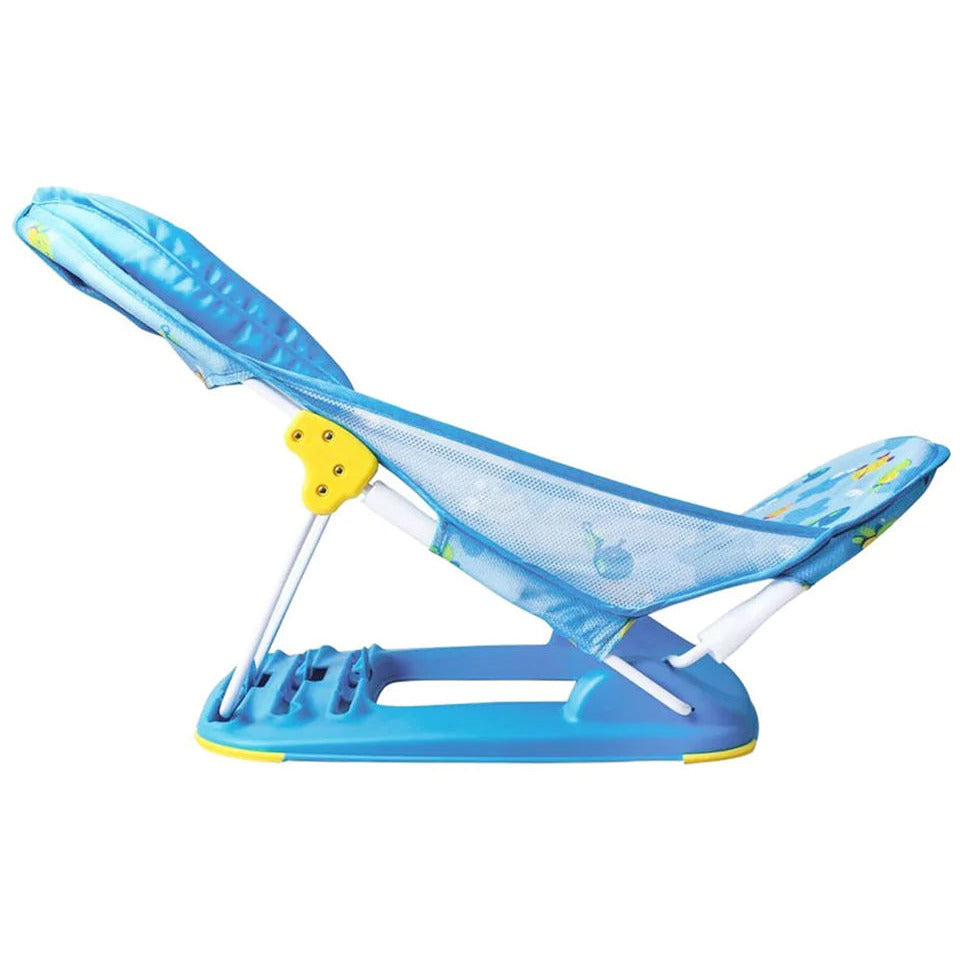 Mastela Baby Bath Seat Chair For Newborn 6+ Month Blue Peekaboo