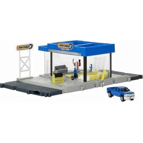 Matchbox shop garage playset
