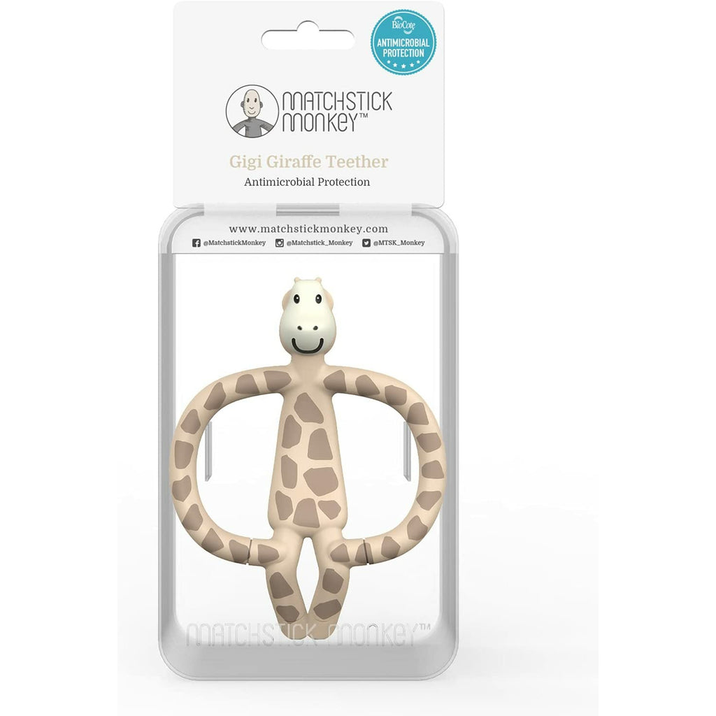 Matchstick Monkey Animal Teether Gigi Giraffe Age-3 Months & Above