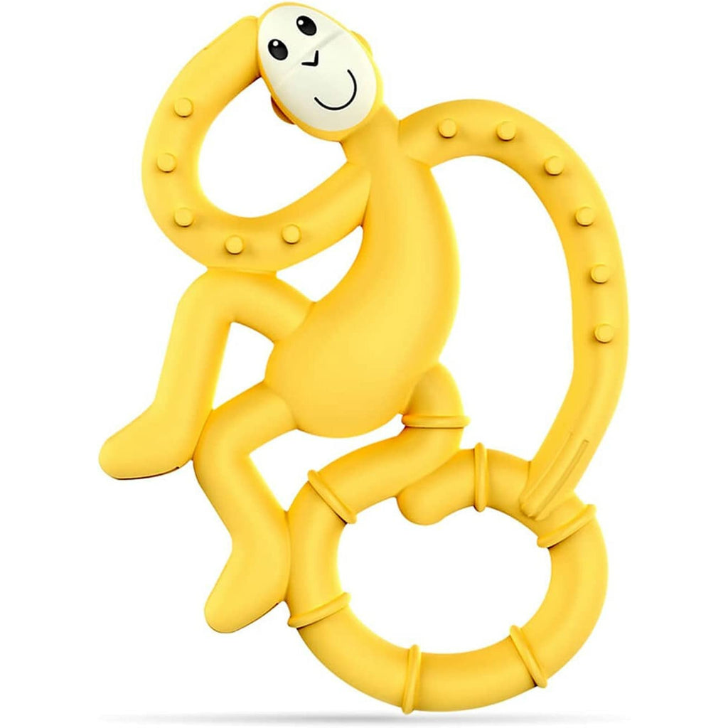 Matchstick Monkey Mini Monkey Teether Yellow Age-3 Months & Above