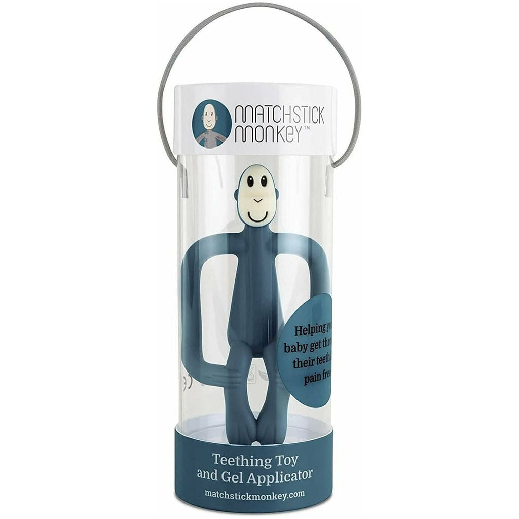 Matchstick Monkey Air Force Teether Grey Age-3 Months & Above