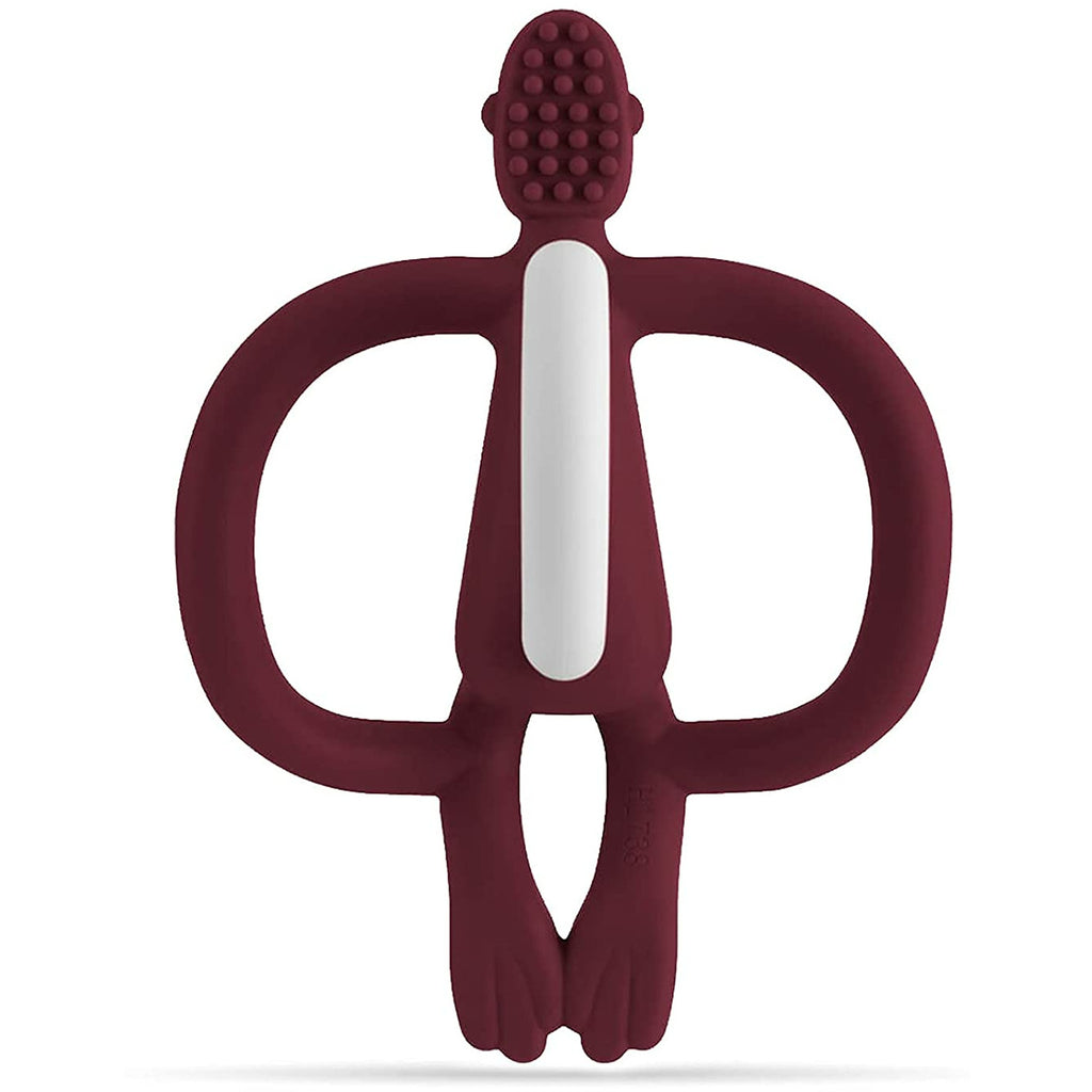 Matchstick Monkey Teether Claret Age-3 Months & Above