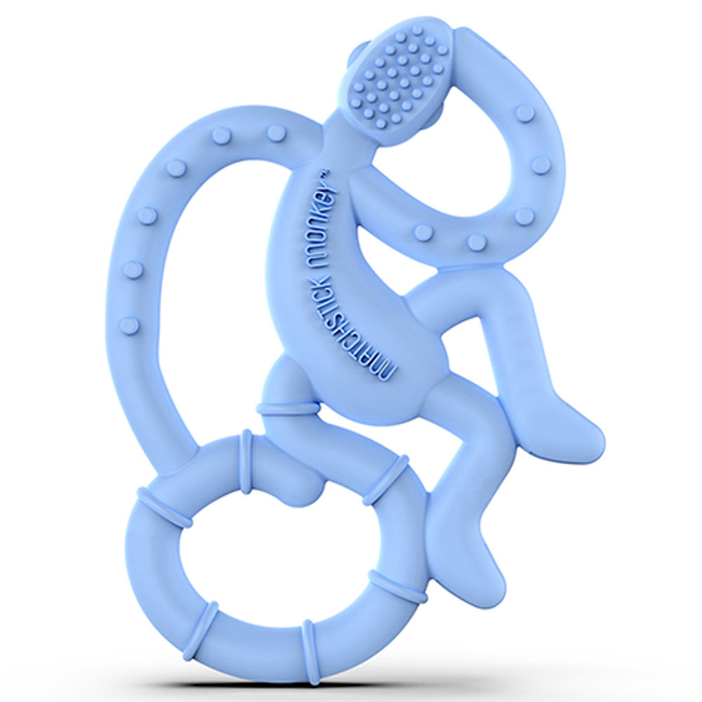 Matchstick Monkey Teether Light Blue Age-3 Months & Above