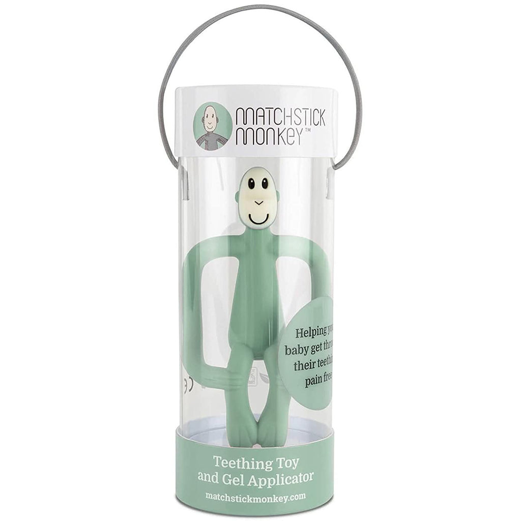 Matchstick Monkey Teether Mint Green Age-3 Months & Above