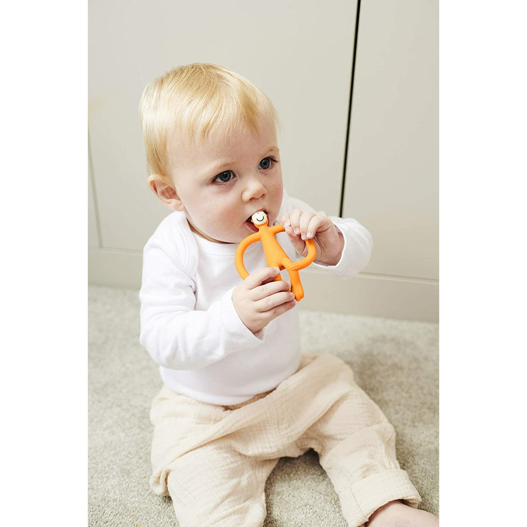 Matchstick Monkey Teether Orange Age-3 Months & Above
