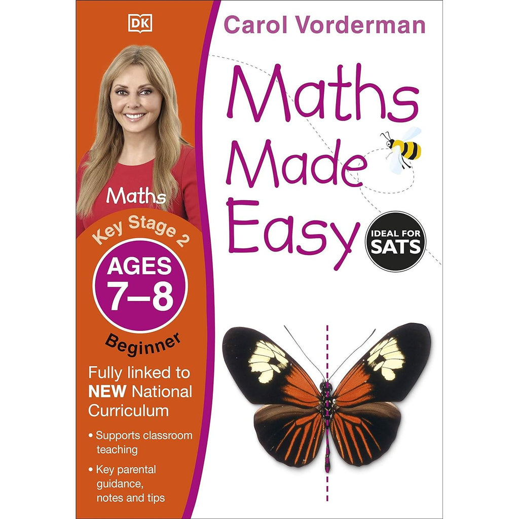 Maths Made Easy Paperback Learning Book Key Stage 2 Age- 7 Years to 8 Years