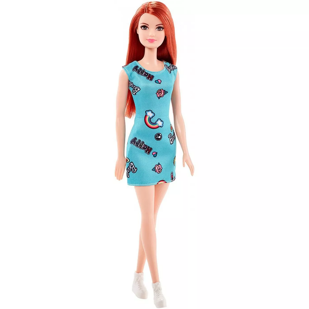 Mattel Barbie Doll with Modern Aquablue Dress 3Y+