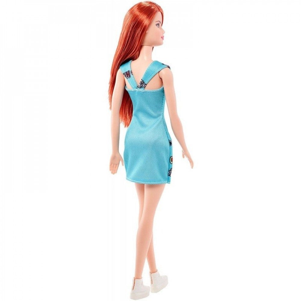 Mattel Barbie Doll with Modern Aquablue Dress 3Y+