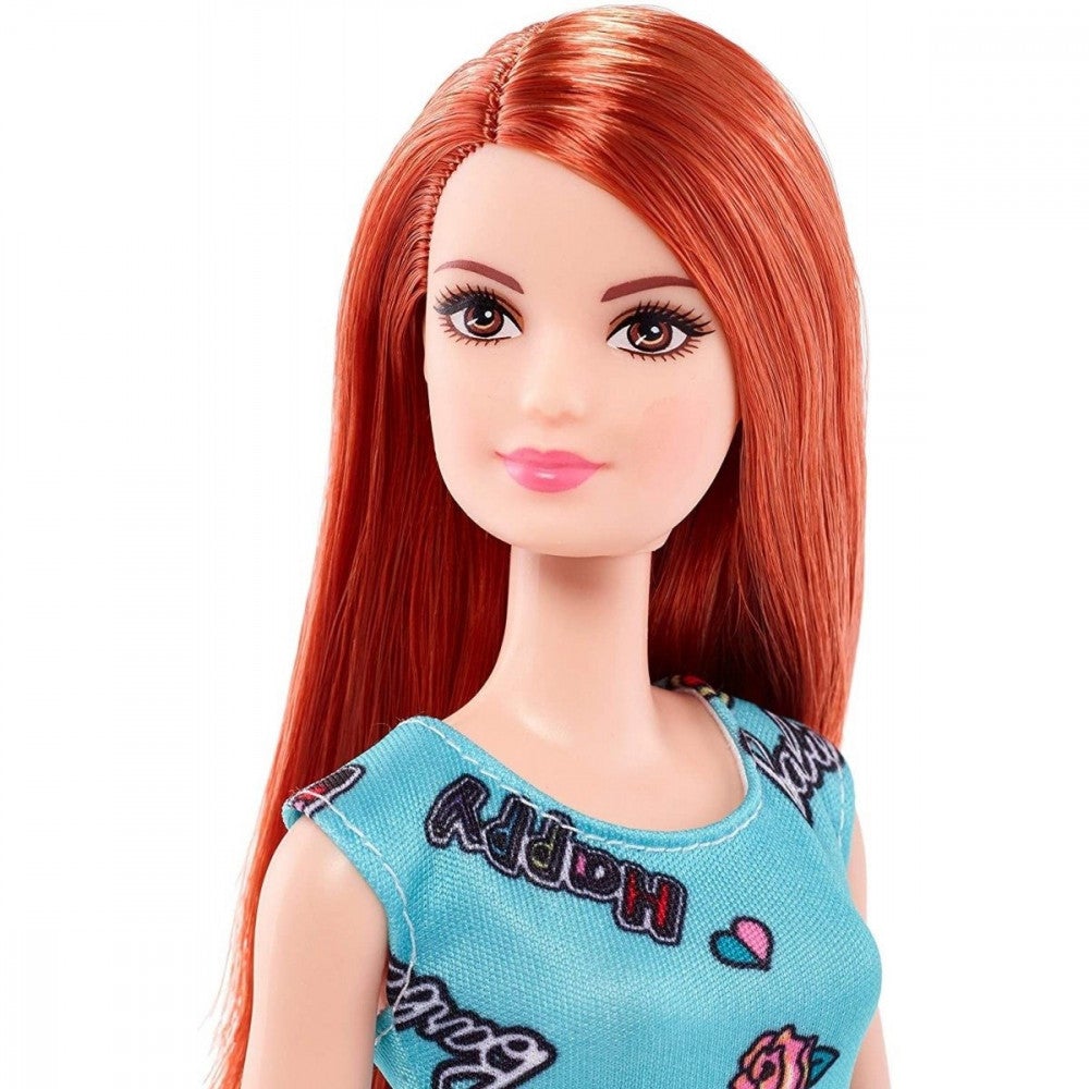 Mattel Barbie Doll with Modern Aquablue Dress 3Y+