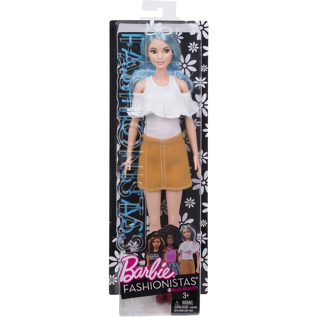 Mattel Barbie Fashionistas Doll Blue Beauty 3Y+