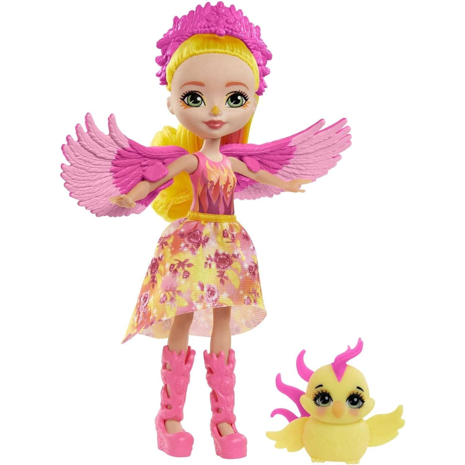 Mattel Enchantimals Enchanted Falcon Phoenix Royal Doll Sunrise