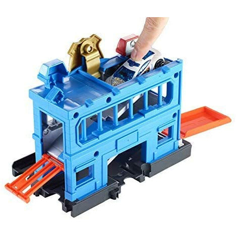 Mattel Hot Wheels Downtown Police Station Breakout 4Y+
