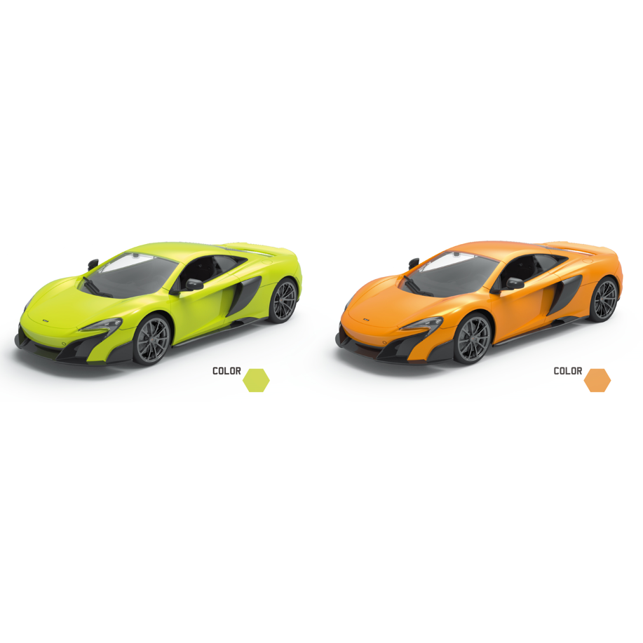 Mclaren 675LT with 1:14 Scale Toy Car with Remote Control Assorted Age- 5 Years & Above