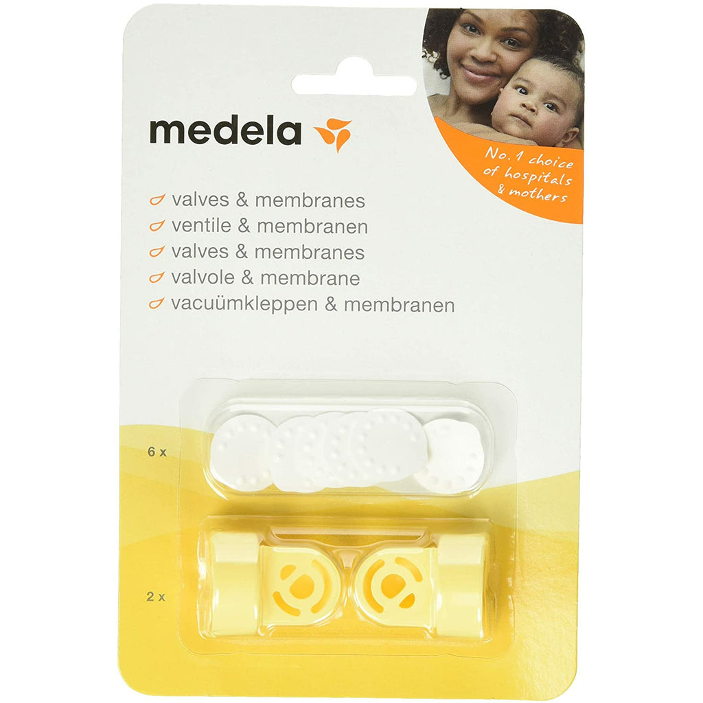 Medela Replacement 2 Valve Heads And 6 Membrane