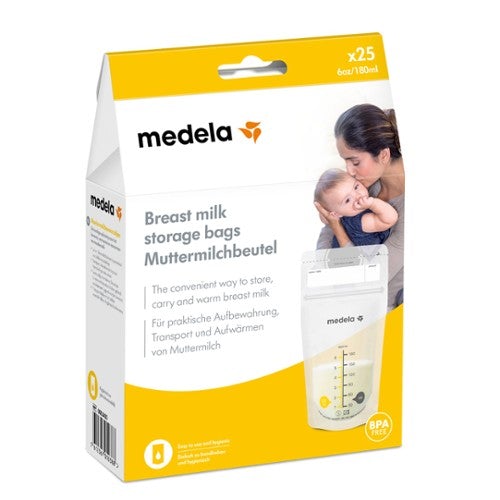 Medela Breast Milk Storage Bags Pack of 25 Pieces