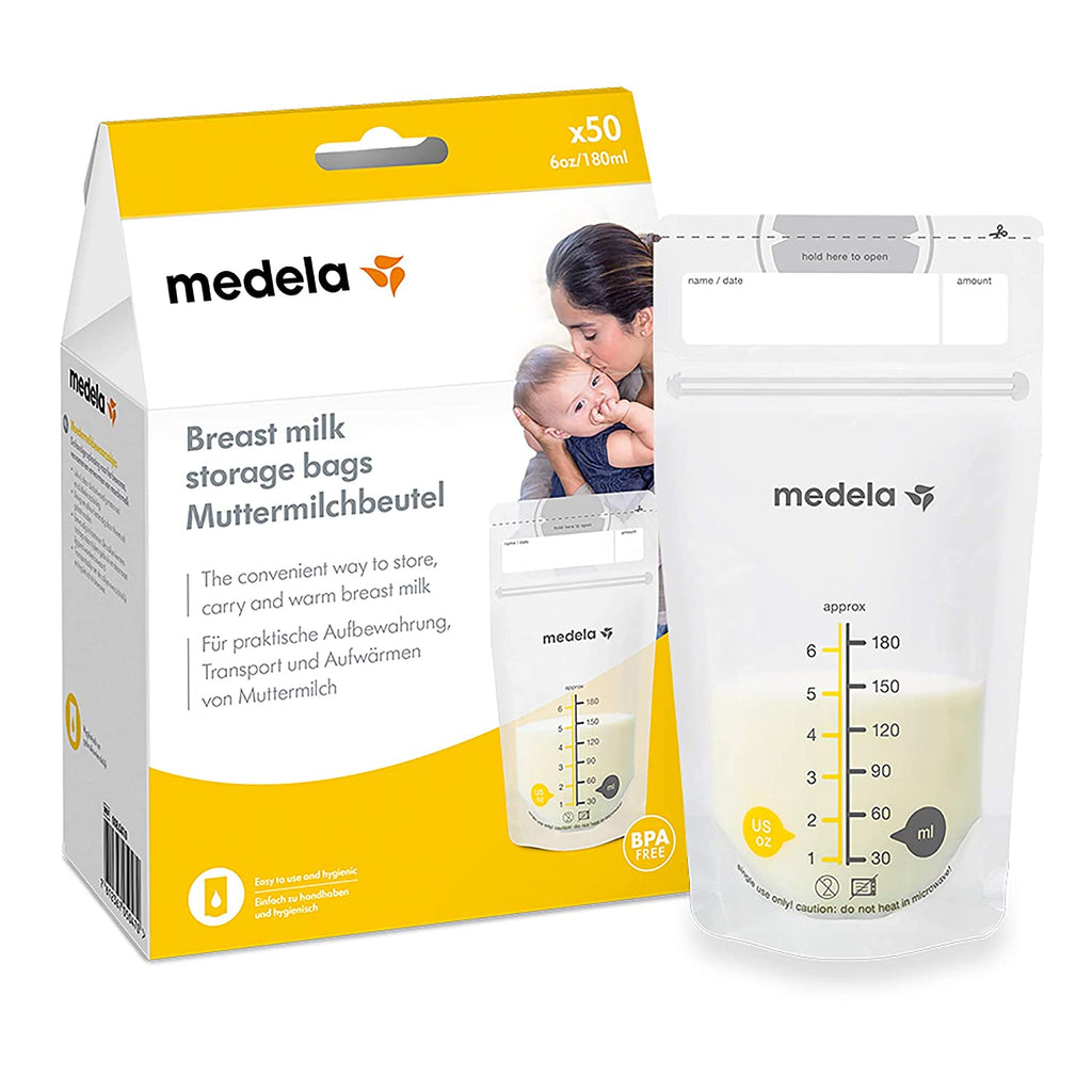 Medela Breast Milk Storage Bags Pack of 50 Pieces