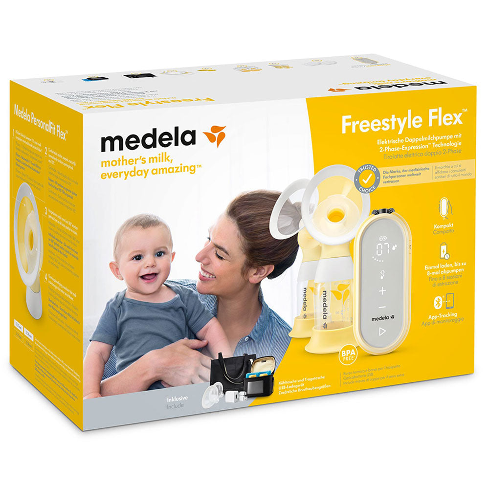 Medela Freestyle Flex Double Electric Breast Pump Bundle