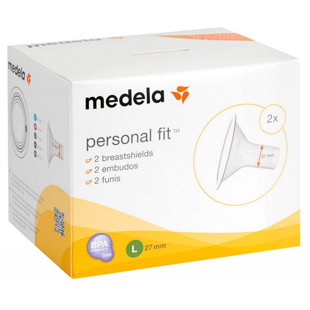 Medela Personal Fit Flex Breast Shields Large 27mm Pack of 2 for Mumz