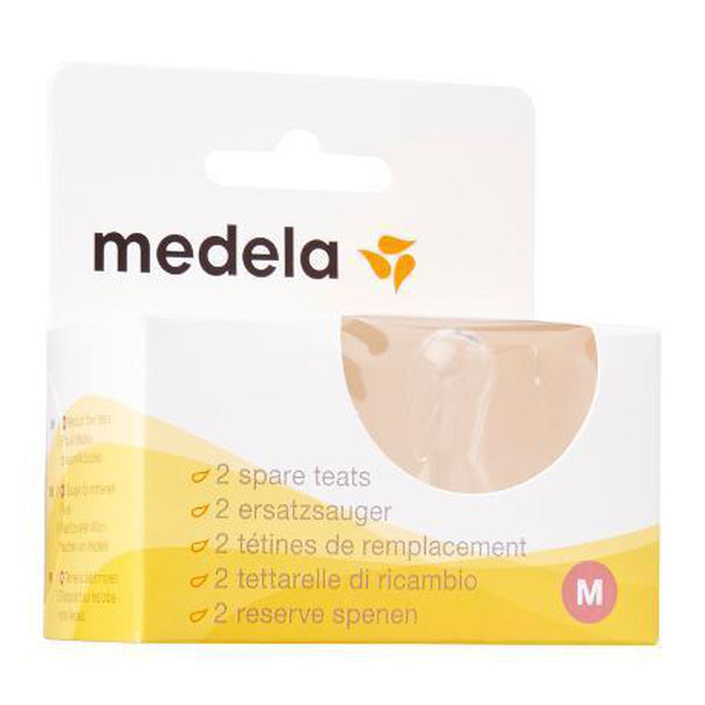 Medela Spare Teat Medium Flow 2 Pack