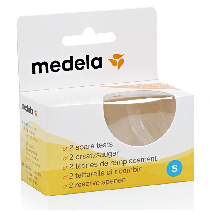 Medela Spare Teat Slow Flow Small Pair