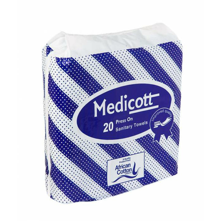 Medicott Press On Maternity Pads 20 Pack