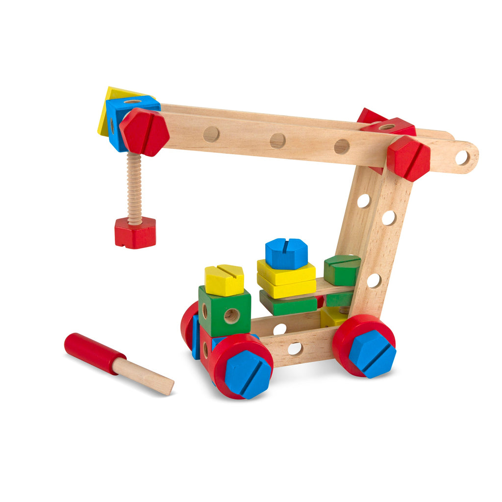 Melissa & Doug - Construction Building Set In A Box Multicolor Age-4 Years & Above