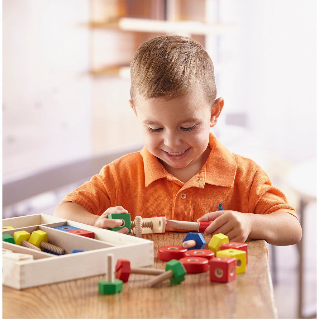 Melissa & Doug - Construction Building Set In A Box Multicolor Age-4 Years & Above