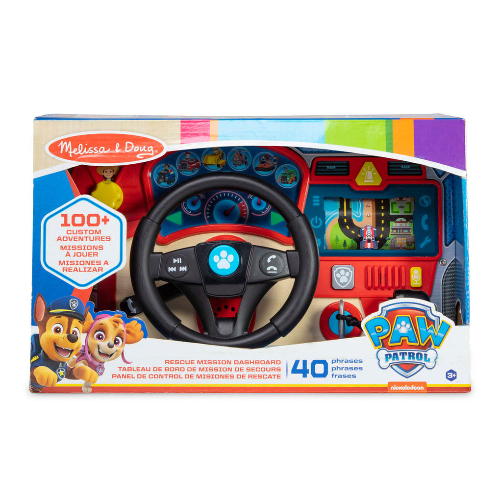 Melissa & Doug PAW Patrol Rescue Mission Wooden Dashboard Age- 3 Years & Above