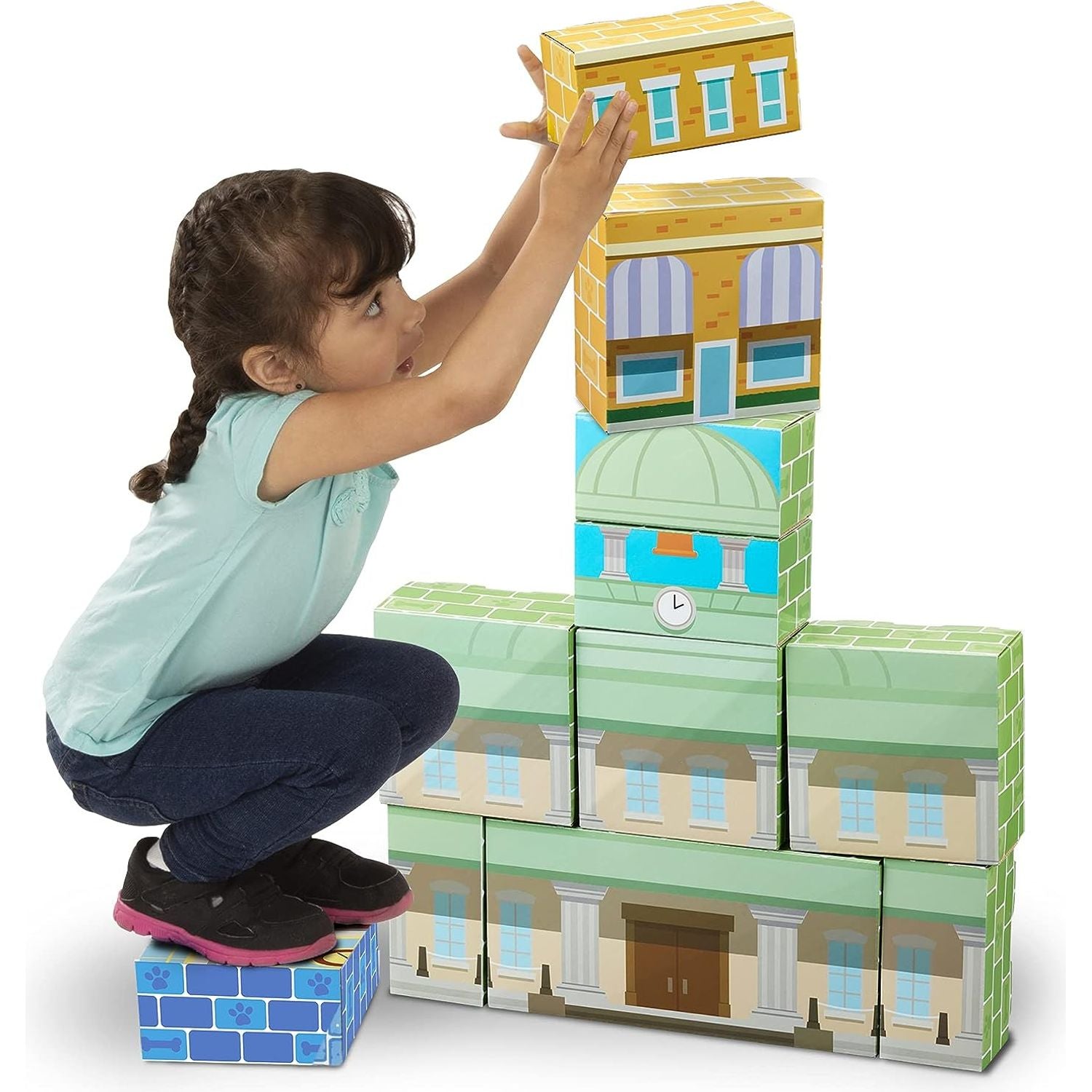 Melissa and doug cardboard bricks discount