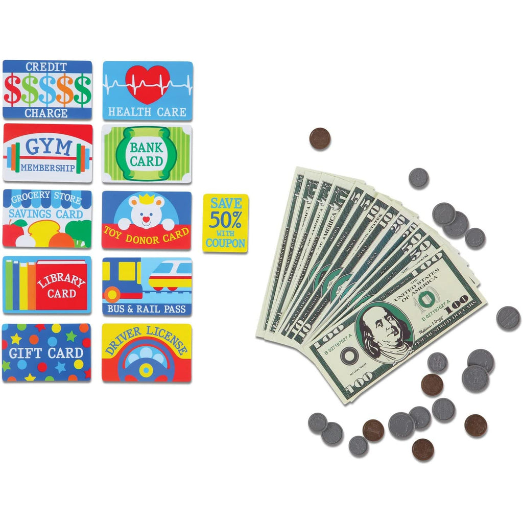 Melissa & Doug Pretend-to-Spend Play Wallet   Age- 3 Years & Above