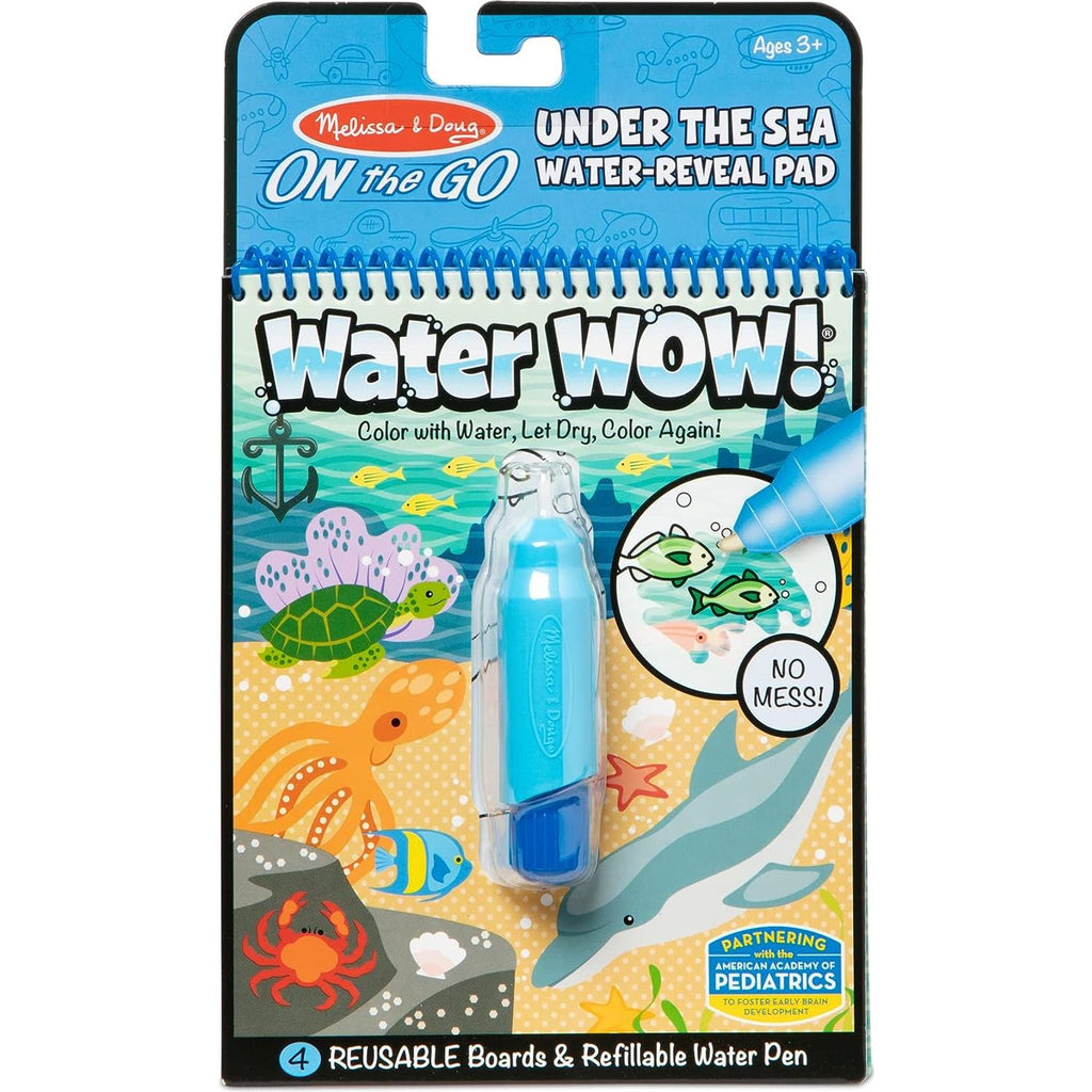 Melissa & Doug Water Wow Under The Sea Reusable Activity Pad  Age- 3 Years to 6 Years