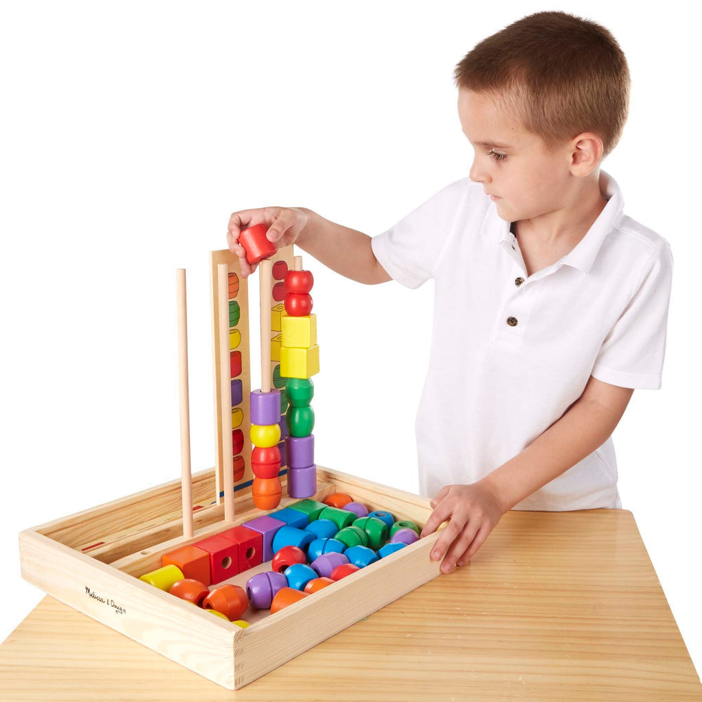 Melissa and Doug Bead Sequencing Set MulticolorAge: 4 Years & Above