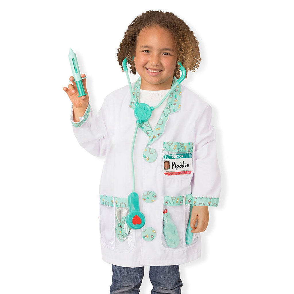 Melissa and Doug Doctor Role Play Costume Set Age 3-6Y
