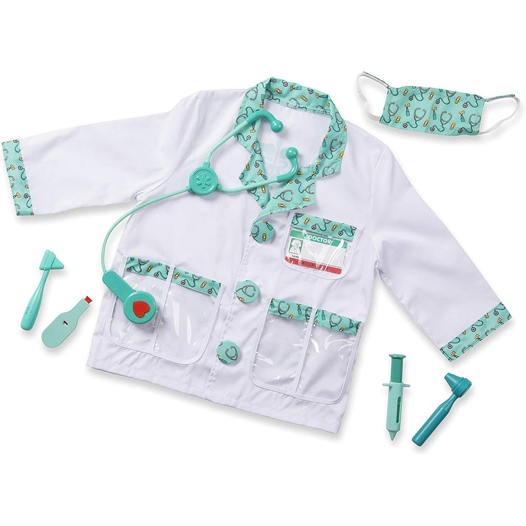Melissa and Doug Doctor Role Play Costume Set Age 3-6Y