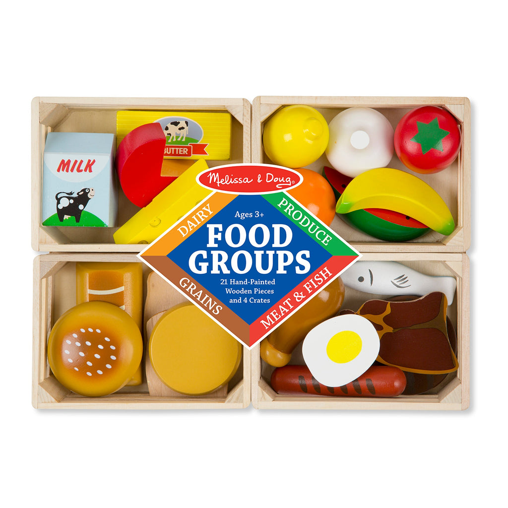 Melissa and Doug Food Groups MulticolorAge: 2 Years & Above