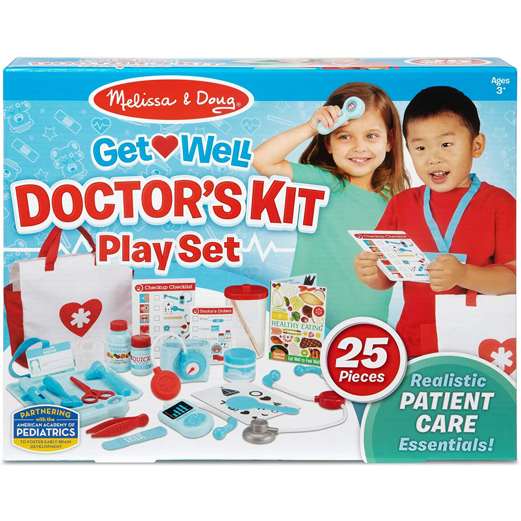 Melissa and Doug Get Well Doctor's Kit Play Set Age 3Y+