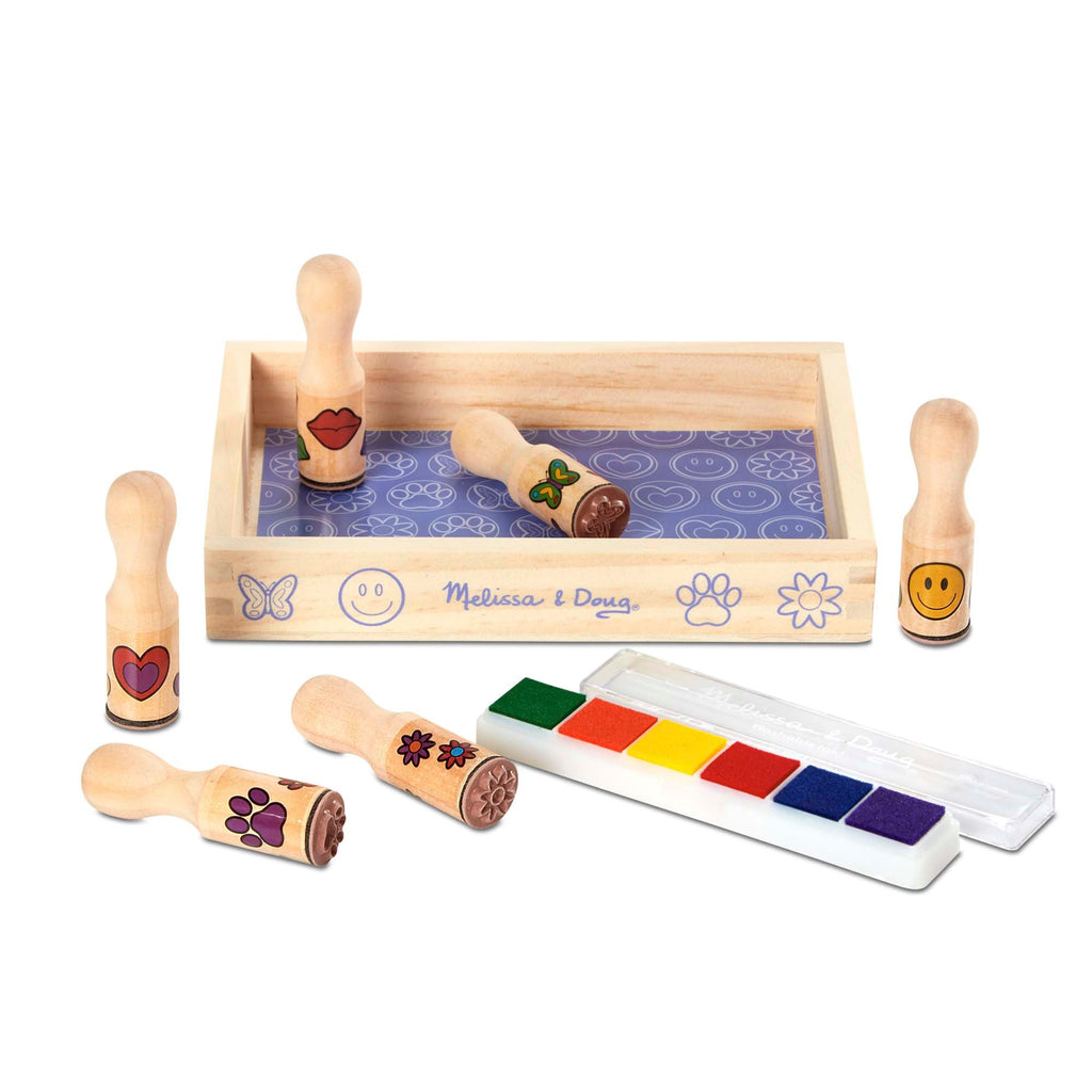 Melissa and Doug Happy Handle Wooden Stands Multicolor Age-4 Years & Above