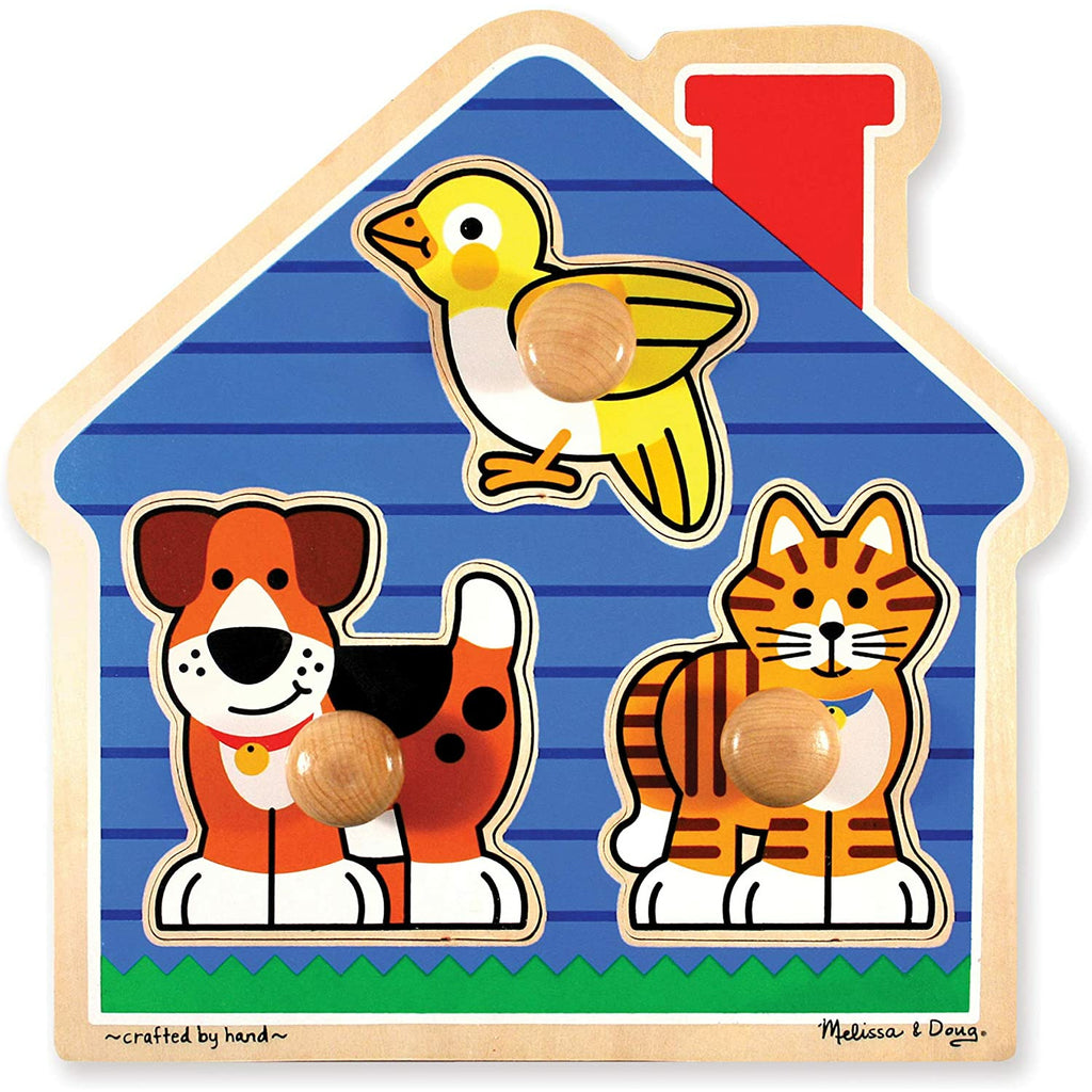 Melissa and Doug House Pets Jumbo Knob Age 1Y+