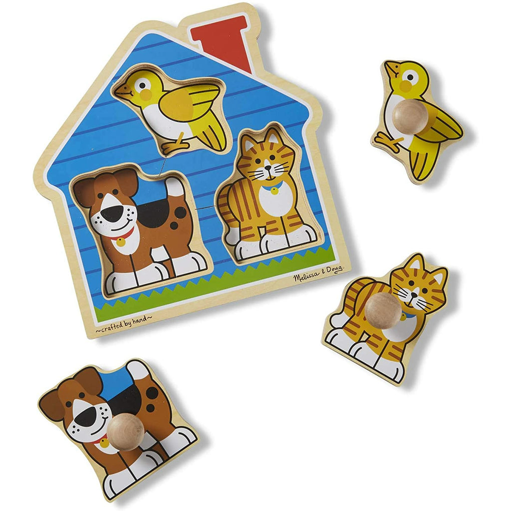 Melissa and Doug House Pets Jumbo Knob Age 1Y+