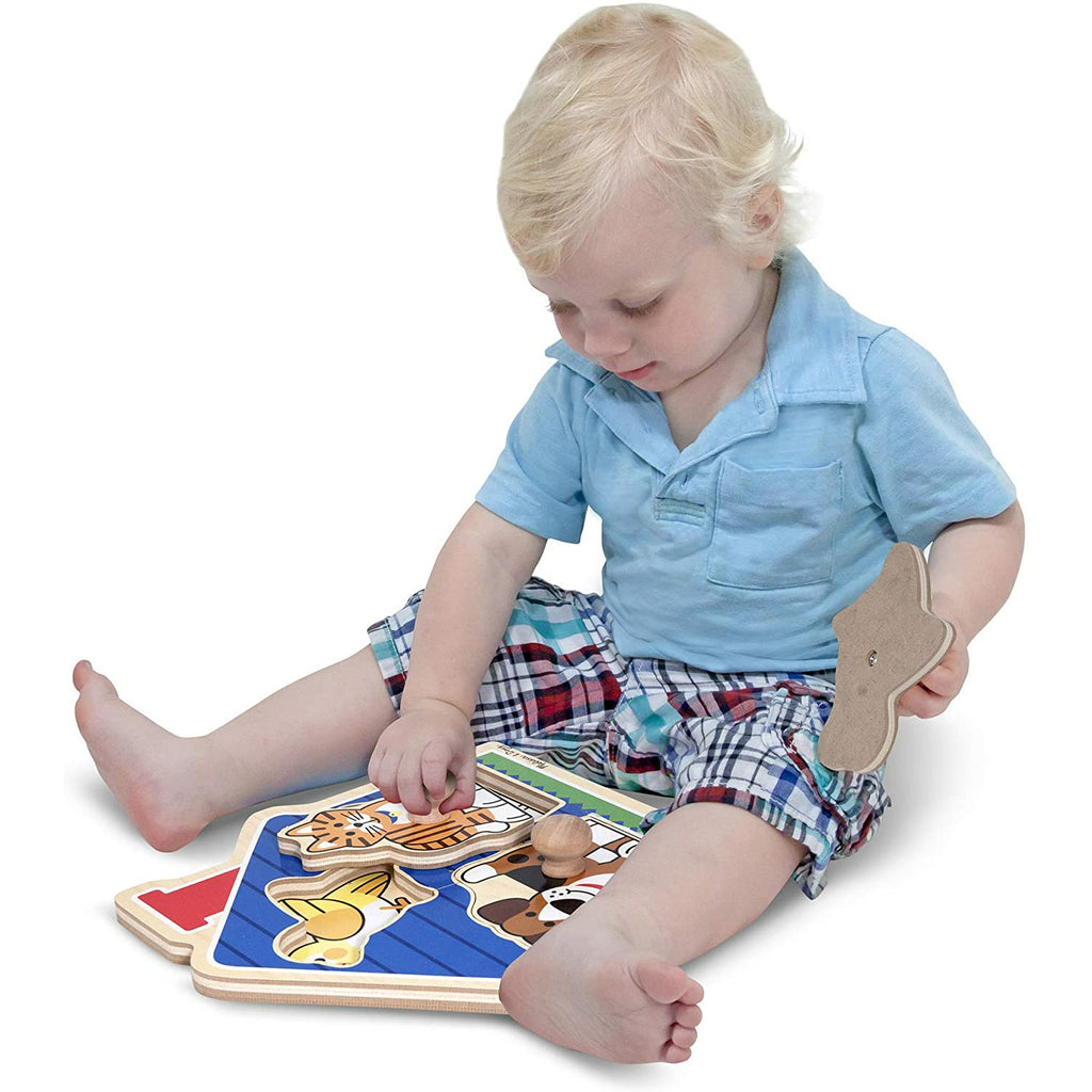 Melissa and Doug House Pets Jumbo Knob Age 1Y+
