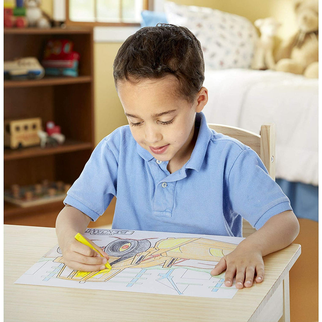 Melissa and Doug Jumbo Coloring Pad - Animal Age 3Y+