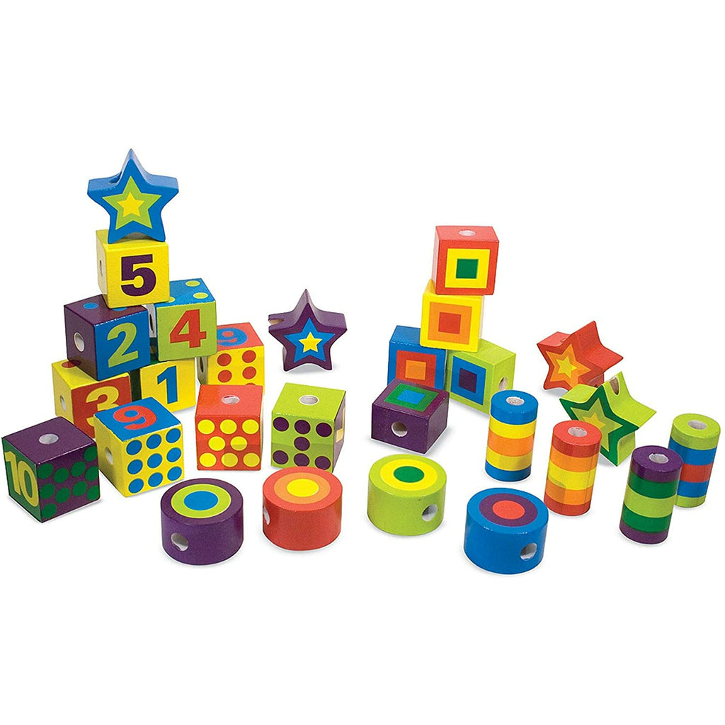 Melissa and Doug Lacing Beads Age 3Y+