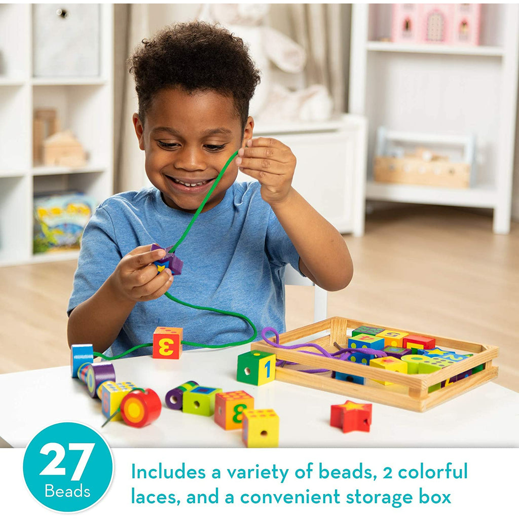 Melissa and Doug Lacing Beads Age 3Y+
