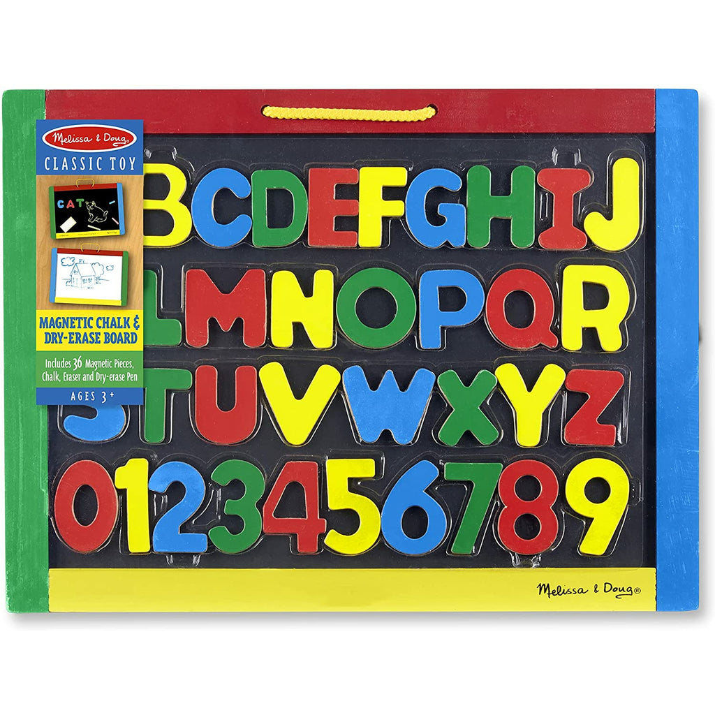 Melissa and Doug Magnetic Chalkboard/Dry-Erase Board Age 3Y+