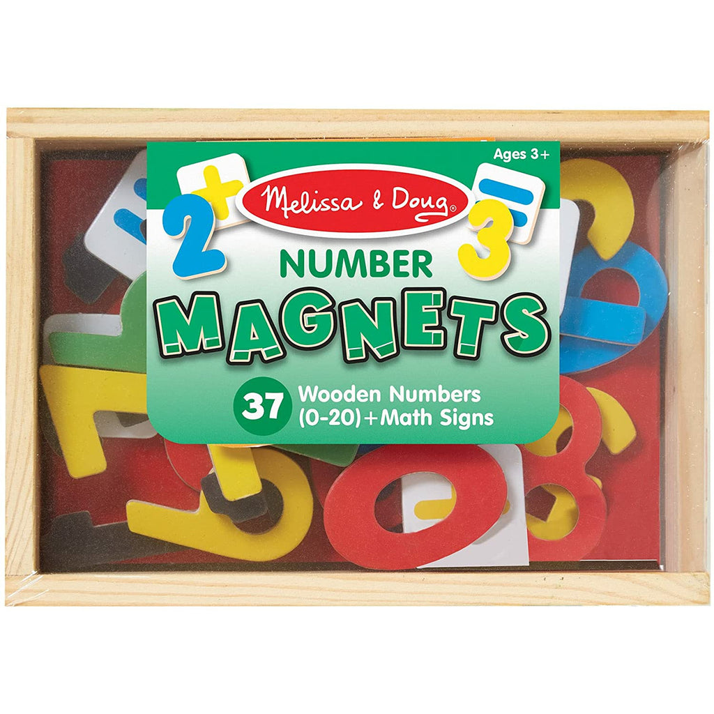 Melissa and Doug Magnetic Wooden Numbers Age 3Y+
