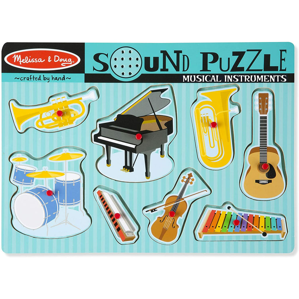 Melissa and Doug Musical Instruments Sound Puzzle Age 2Y+